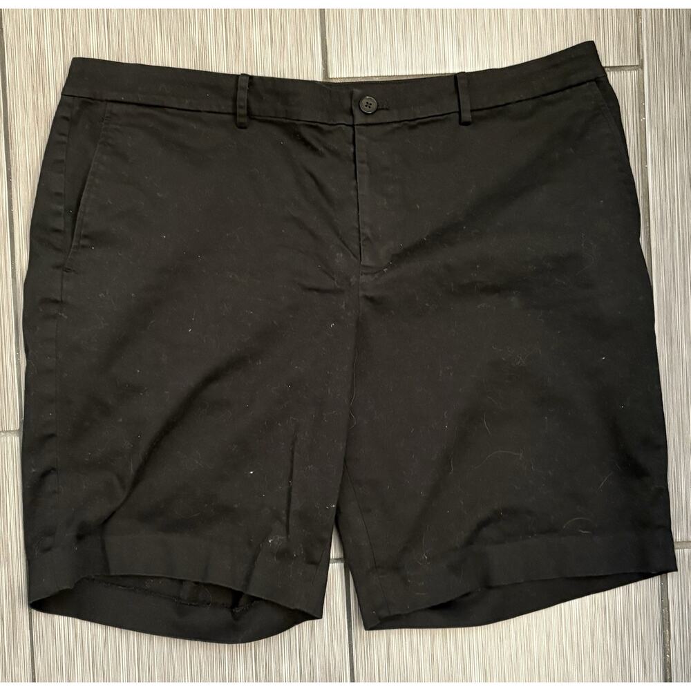 Lauren Ralph Lauren Women’s Black Bermuda Shorts Size 18W Cotton Blend